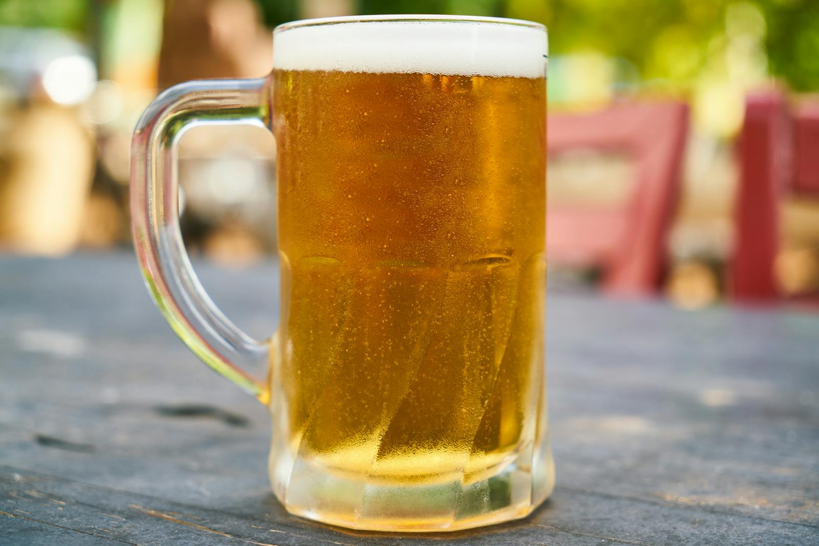A generous glass of golden Dickens Cider